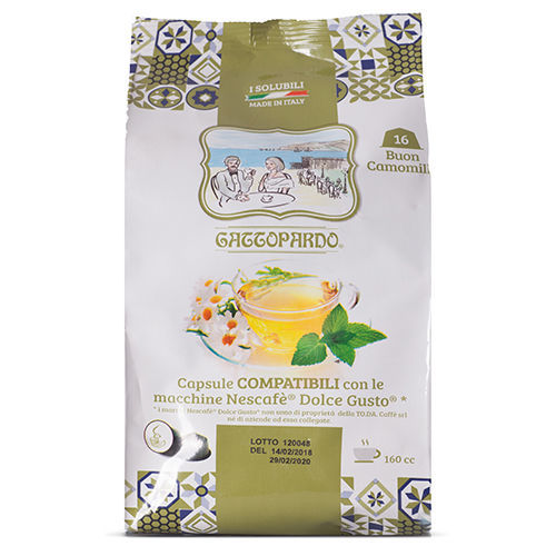 Camomilla – 16 Capsule Compatibili Dolce Gusto® |Gattopardo