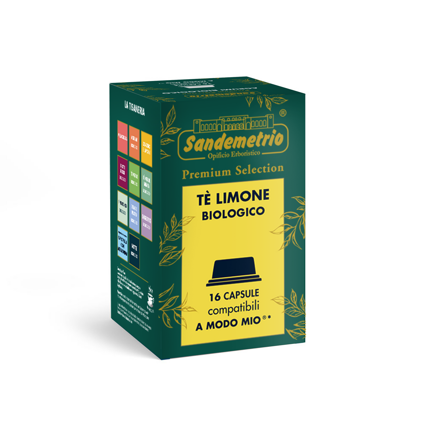 Tè al Limone– 16 Capsule Compatibili A Modo Mio® | Sandemetrio
