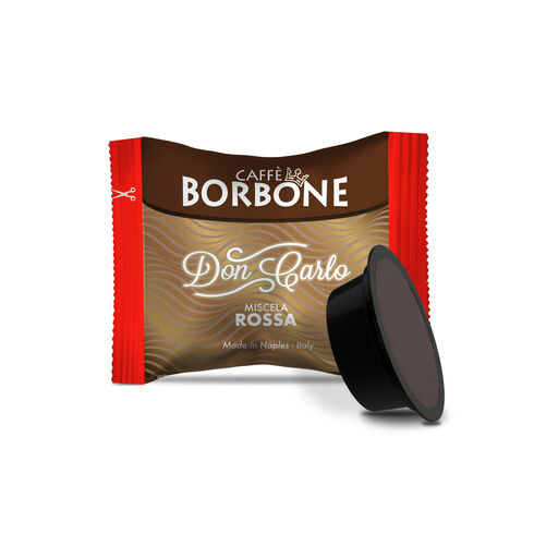 Caffè Borbone Don Carlo Miscela Rossa – 100 Capsule Compatibili Don Carlo