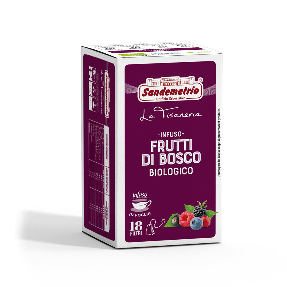 Tisana Frutti Rossi Bio Sandemetrio– 18 Filtri