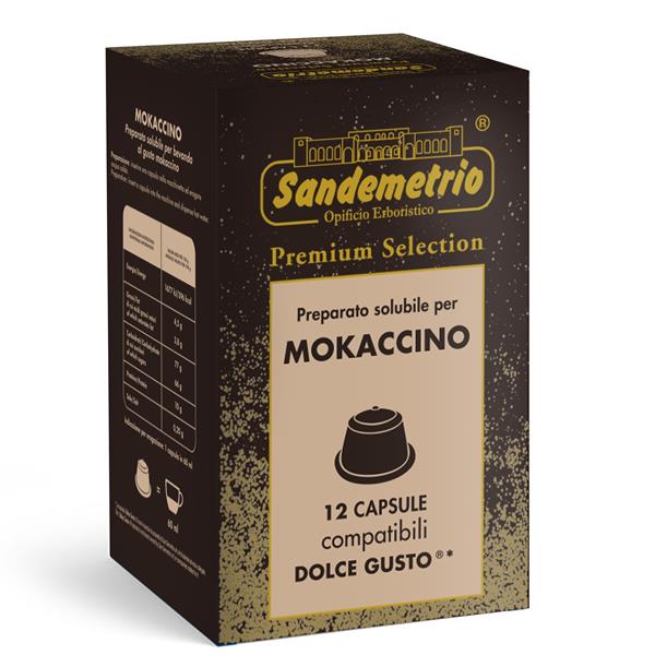 Mokaccino solubile– 12 Capsule Compatibili Dolce Gusto® | Sandemetrio