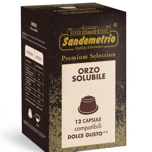 Orzo solubile– 12 Capsule Compatibili Dolce Gusto® | Sandemetrio