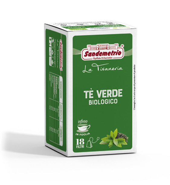 Tè Verde Bio Sandemetrio– 18 Filtri
