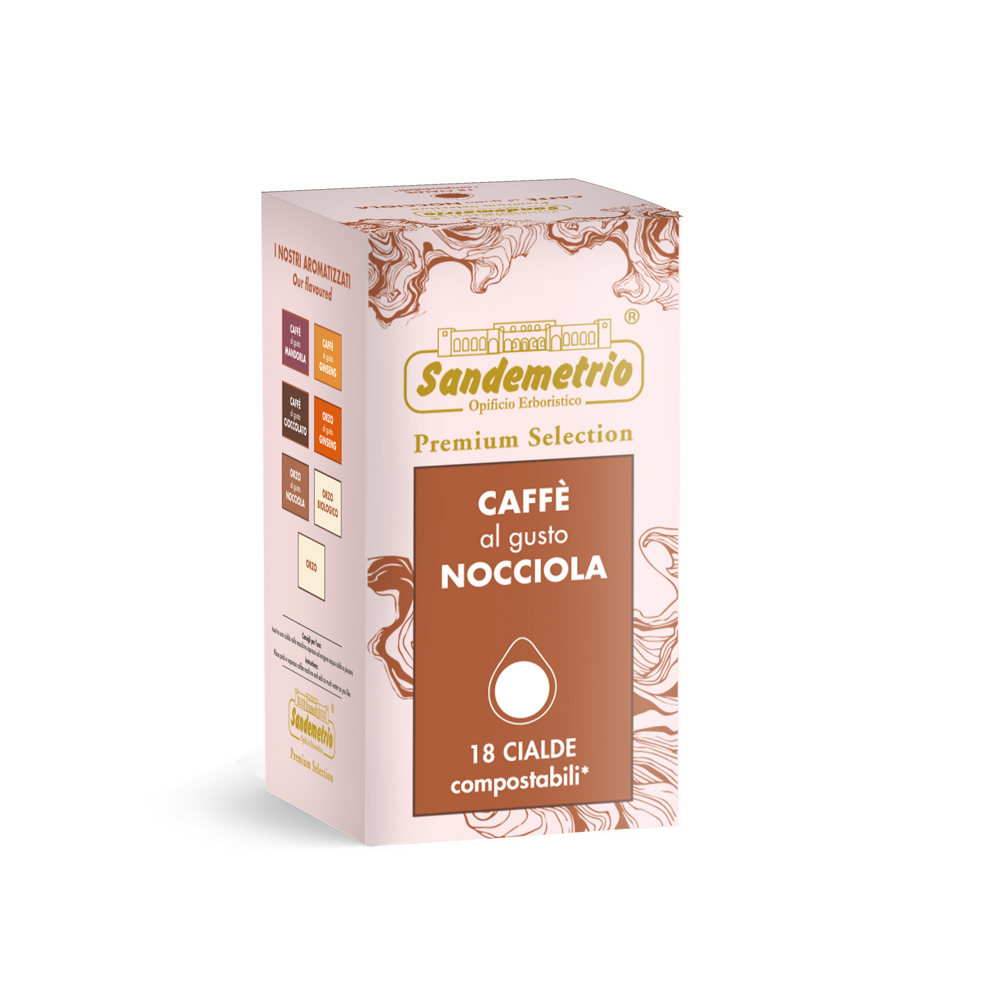 Caffè alla Nocciola Sandemetrio– 18 Cialde ESE44