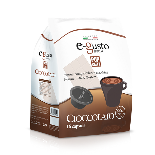 Cioccolato– 48 Capsule Compatibili Dolce Gusto® | Pop e Gusto