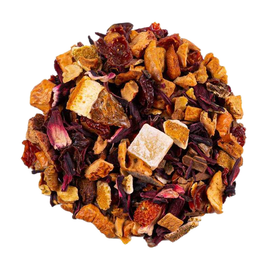 Tisana Arancia Vaniglia Cannella 100g  Alveus Tè infusi e tisane Sfuso in foglie Alveus – Infuso Speziato Sfuso | Senza Teina e Naturale