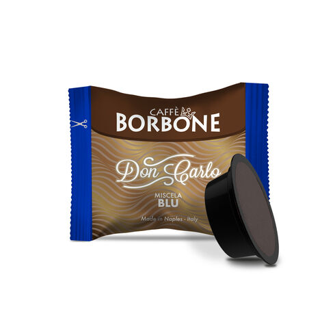 Caffè Borbone Don Carlo Miscela  Blu – 100 Capsule Compatibili Lavazza® A Modo Mio®