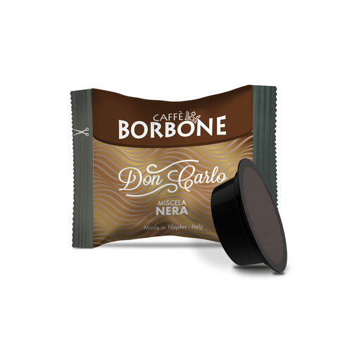 Caffè Borbone Don Carlo Miscela Nera – 100 Capsule Compatibili Lavazza® A Modo Mio®