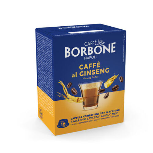 Ginseng Dolce solubile– 16 Capsule Compatibili A Modo Mio® | Borbone