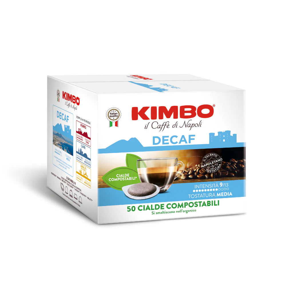 Caffè Kimbo Cialde Miscela Decaf  50 cialde ese 44