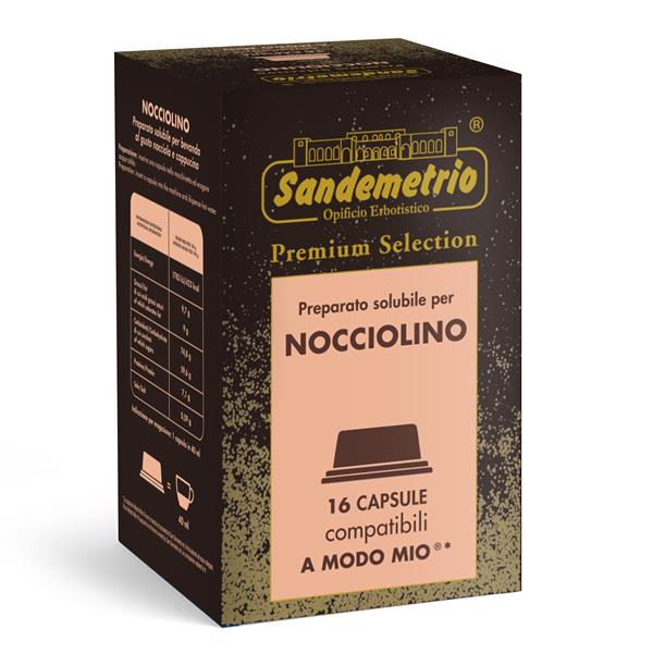 Nocciolino solubile– 16 Capsule Compatibili A Modo Mio® | Sandemetrio