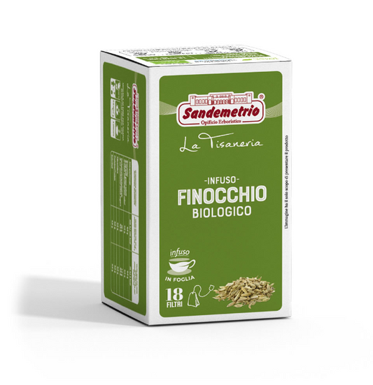 Tisana al Finocchio Bio  Sandemetrio– 18 Filtri
