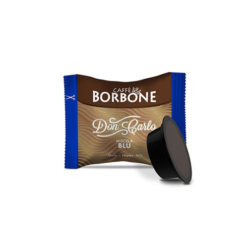 Caffè Borbone Don Carlo Blu 50 capsule compatibili - Don Carlo Blu 100 capsule compatibili