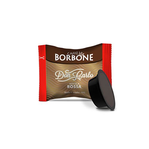Caffè Borbone Don Carlo Rossa 50 capsule compatibili - Don Carlo Rossa 100 capsule compatibili